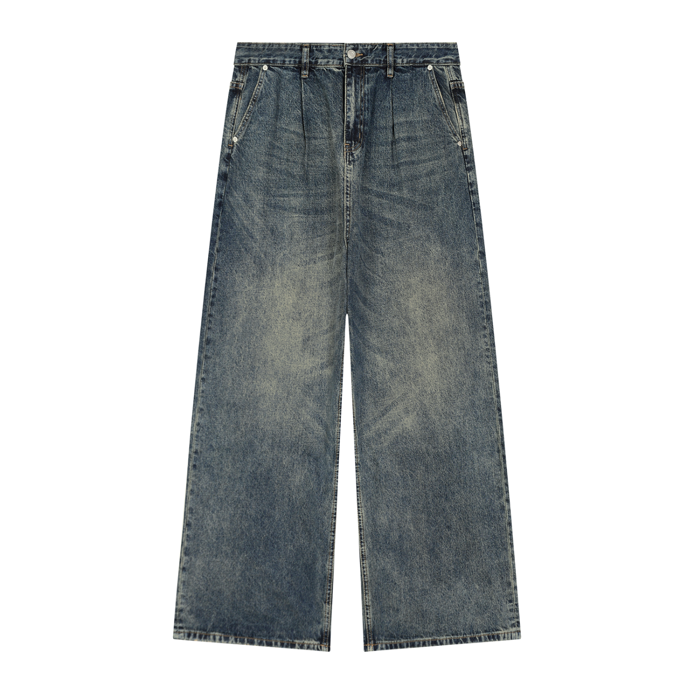 Charred Indigo Denim Jeans