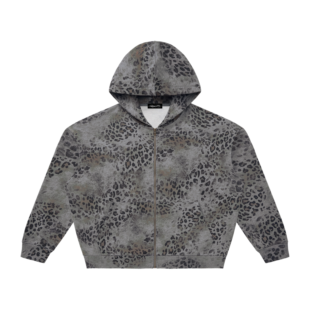 Shadow Pelt Zip Hoodie