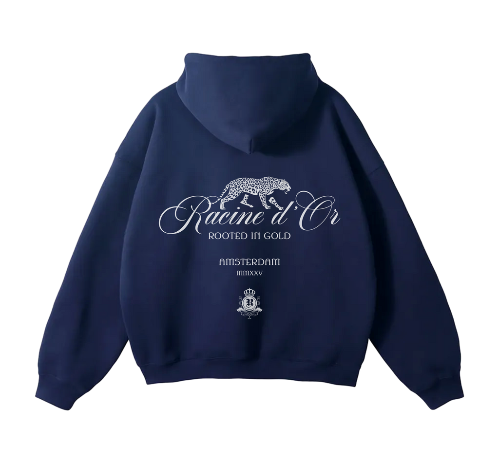 Panthera Hoodie Navy Blue