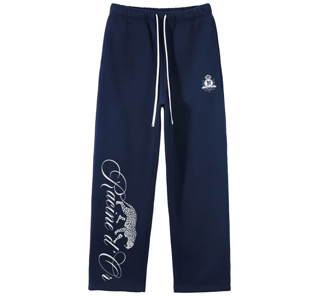Panthera Sweatpants Navy Blue