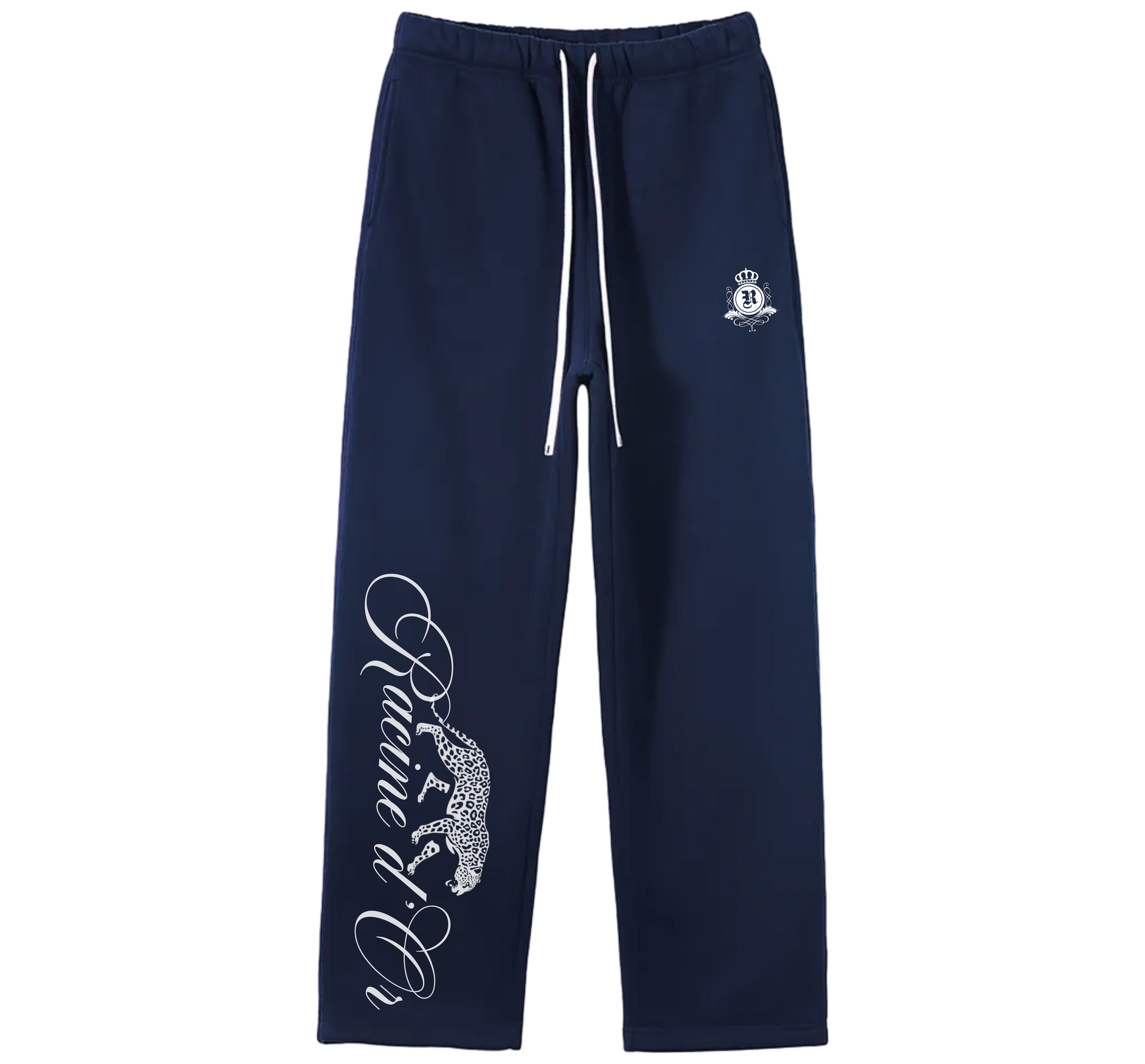 Panthera Sweatpants Navy Blue