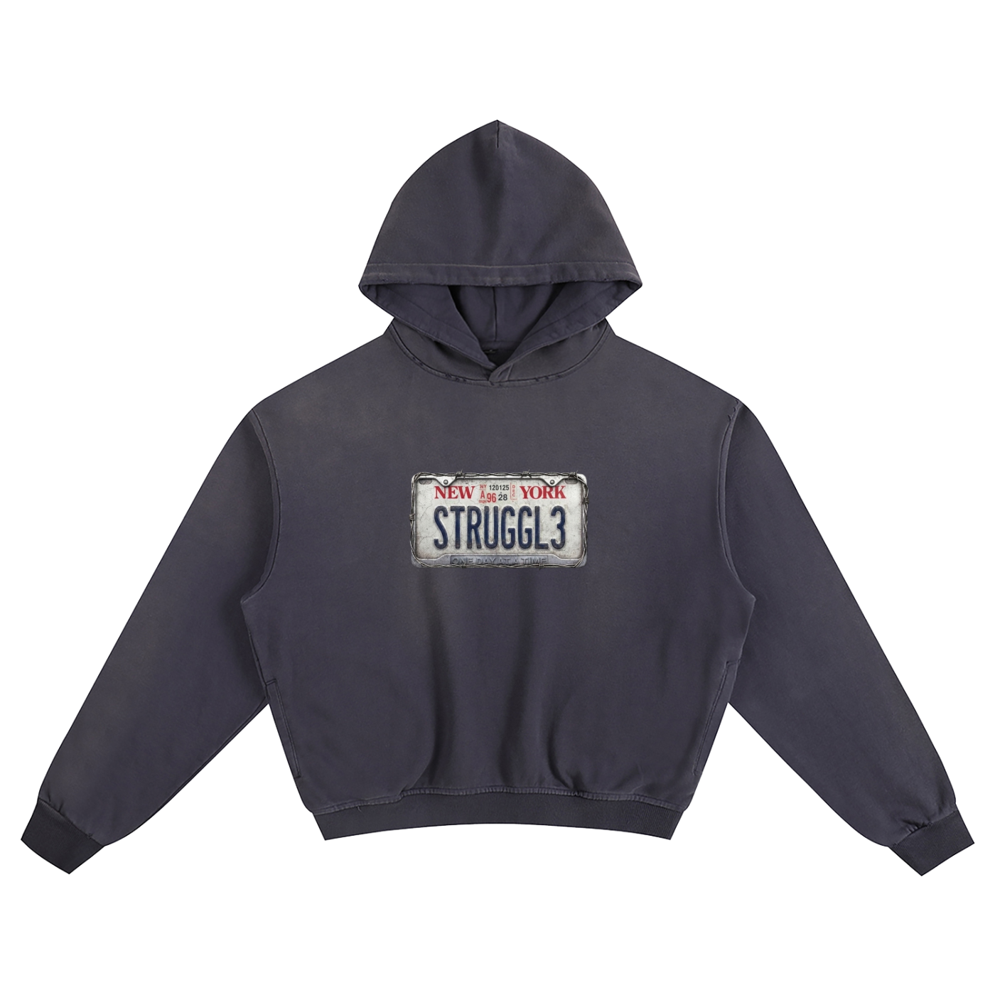STRUGGL3 Boxy Hoodie