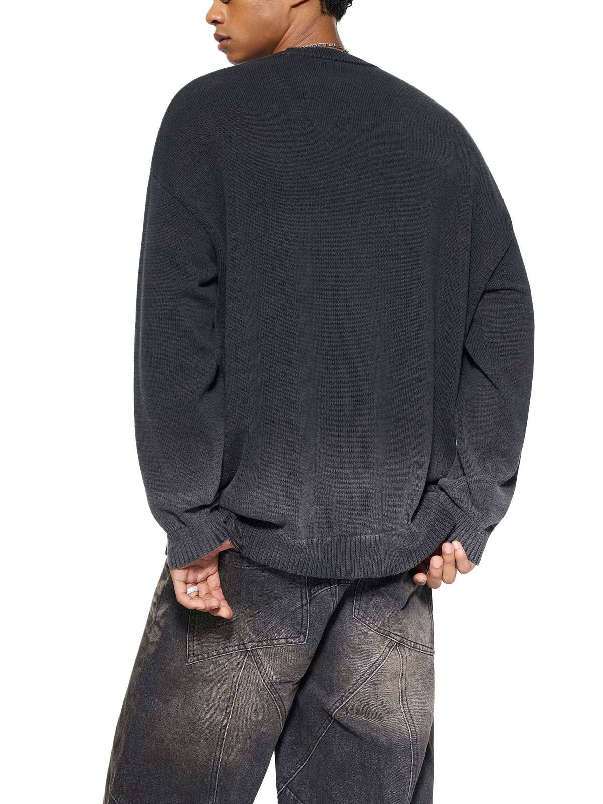 Bleached Existence Sweater