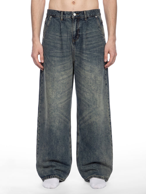 Charred Indigo Denim Jeans