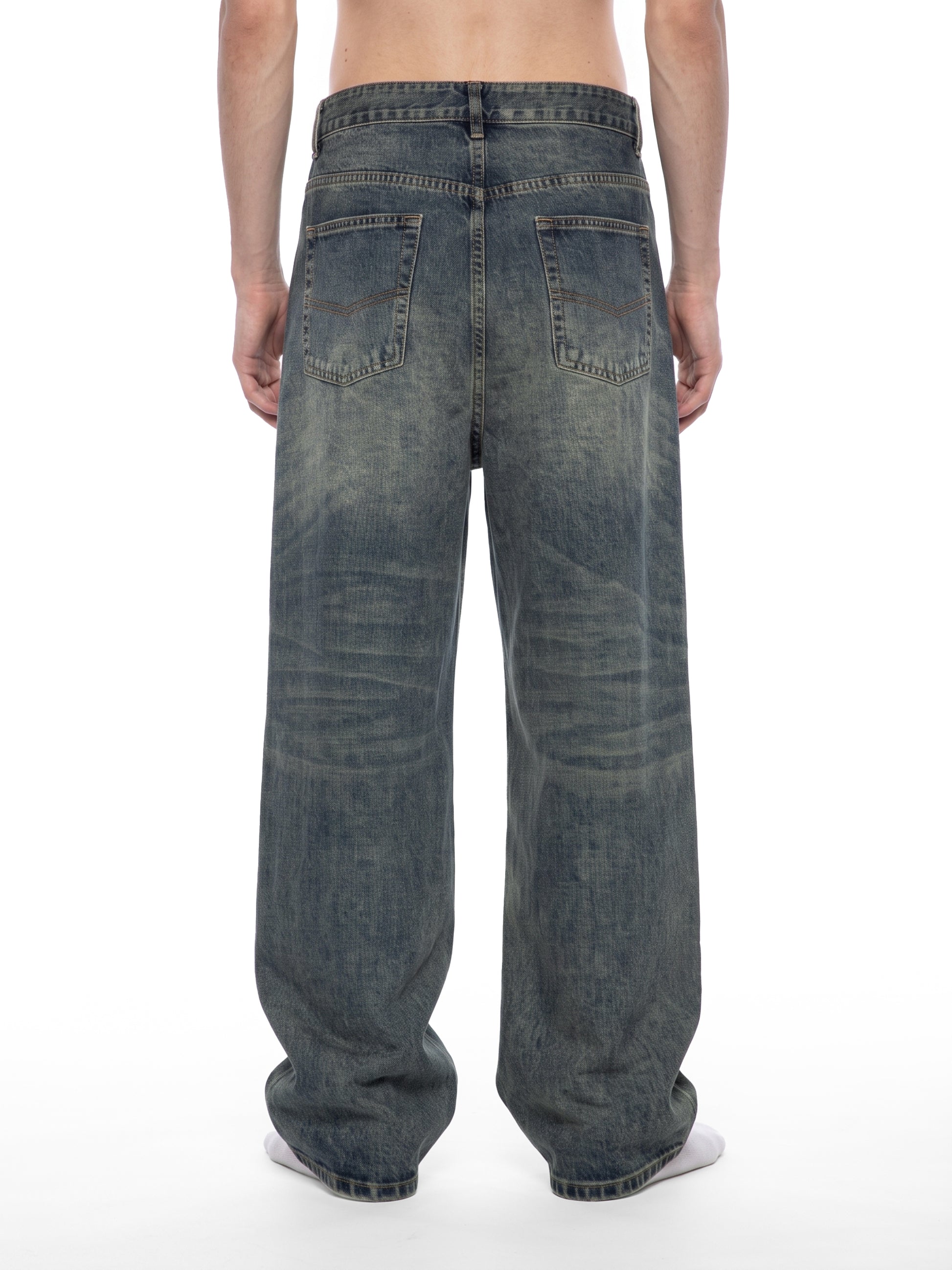 Charred Indigo Denim Jeans