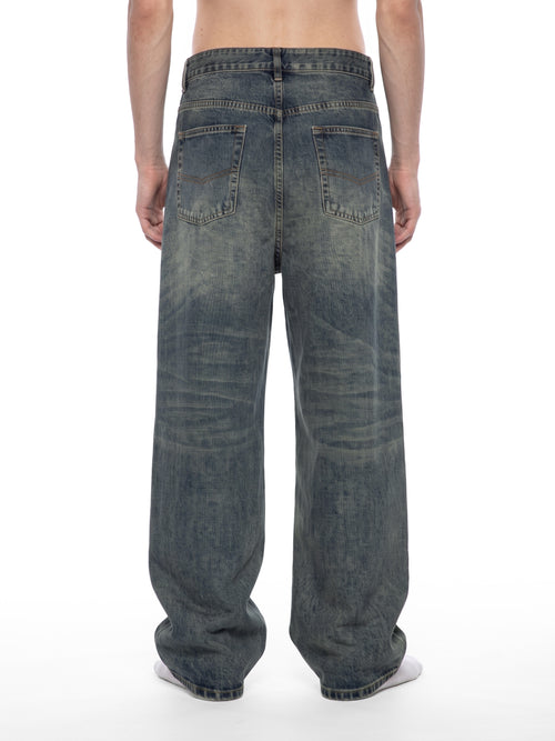 Charred Indigo Denim Jeans